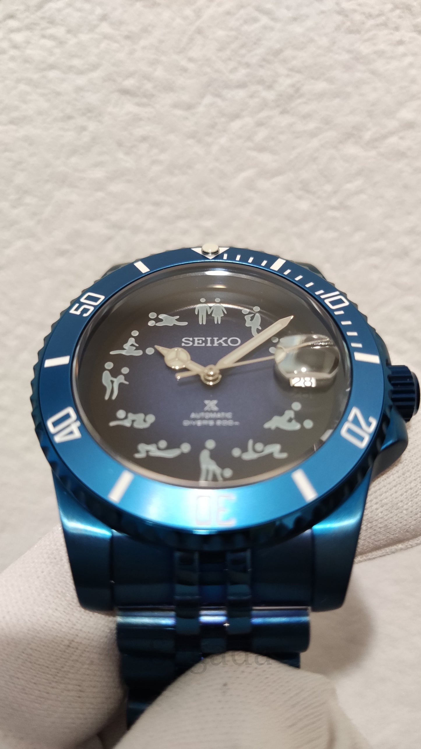 Ceas DSW141 "Blue Sub"