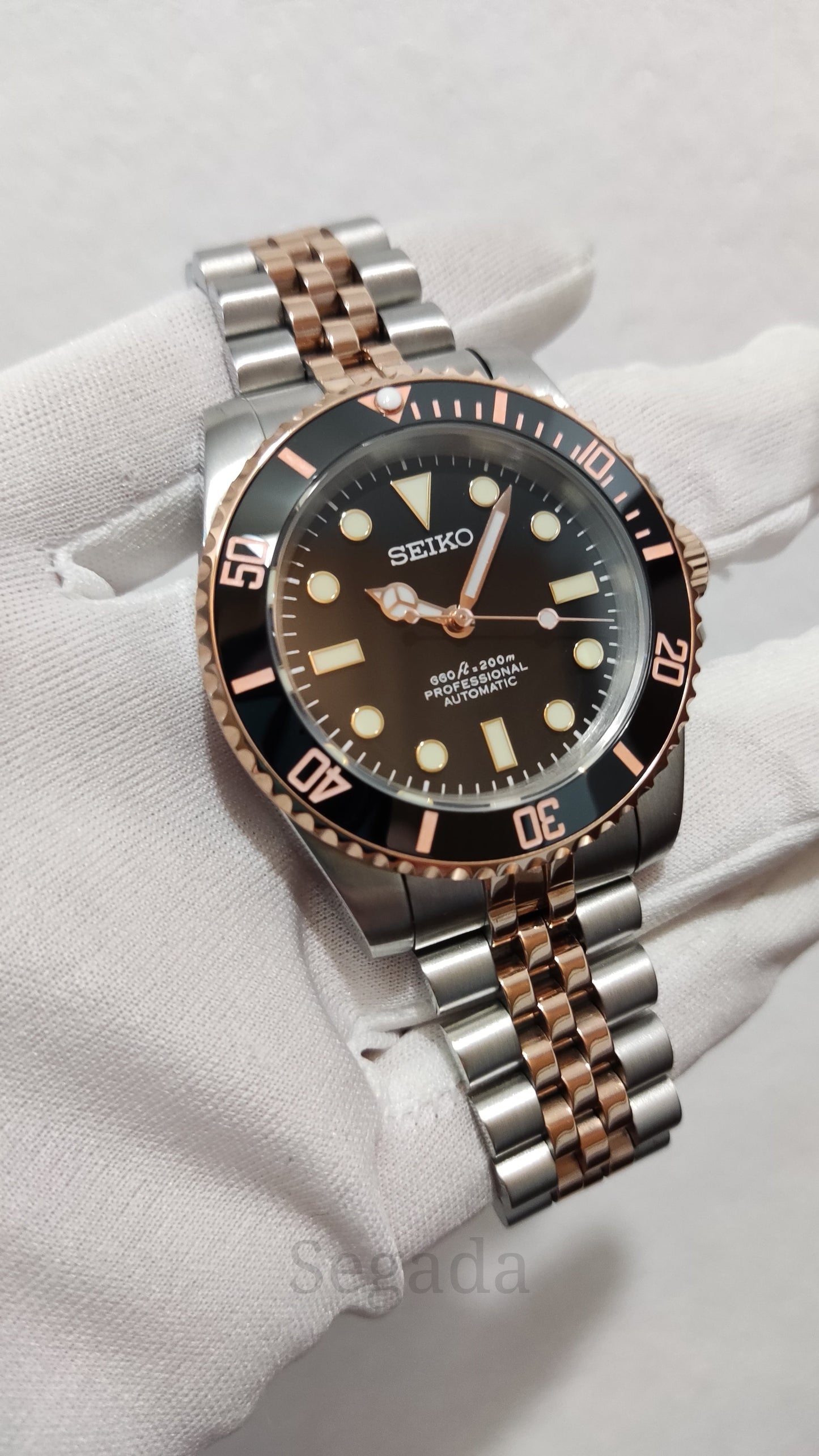 Ceas DSW156 "Submariner Two-Tone"