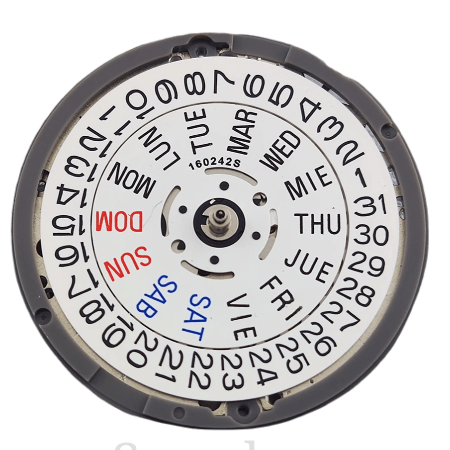 Seiko NH36 cu Dată și Ziua Săptămânii