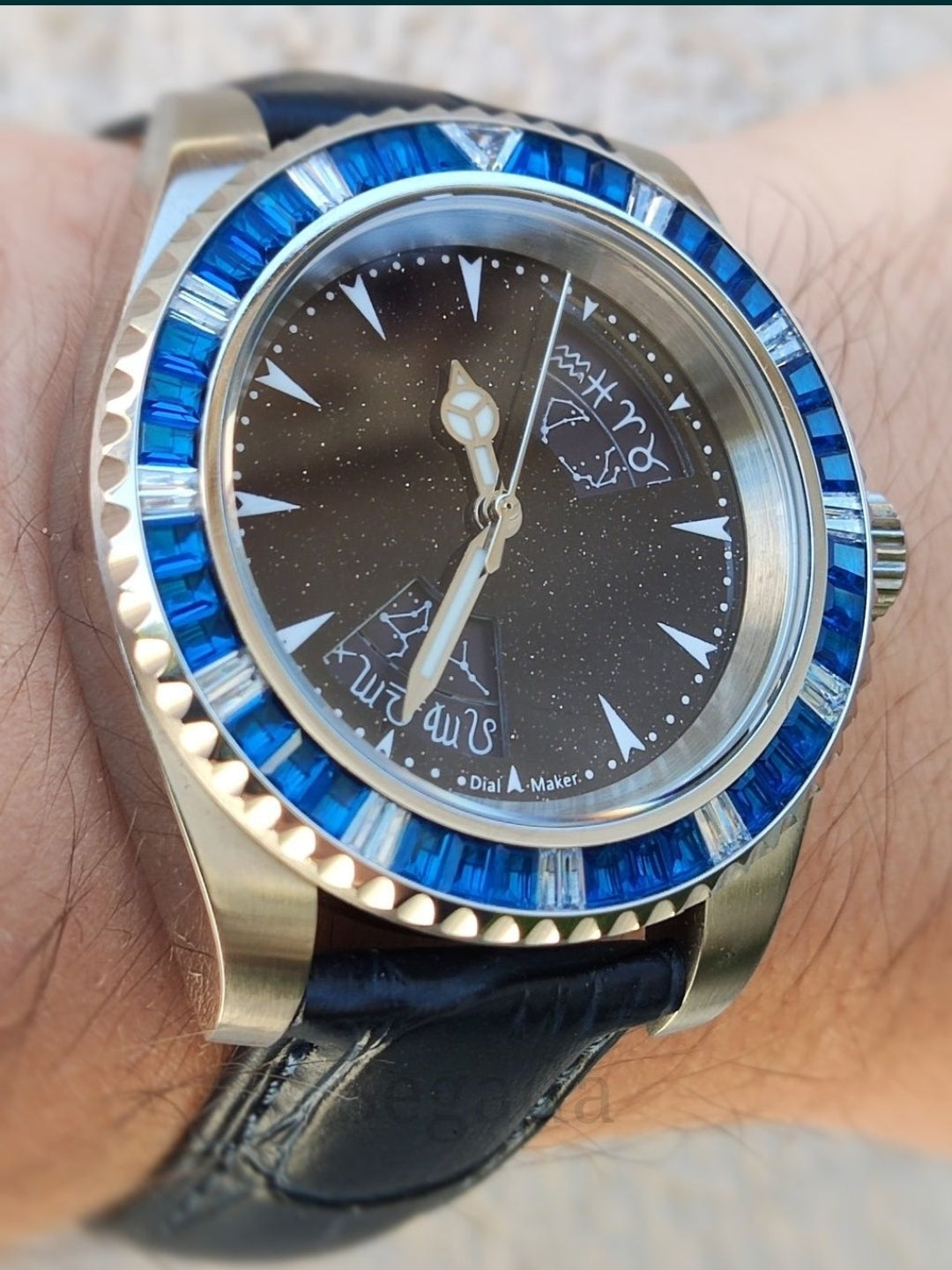 Ceas DSW112 "Blue Brilliance"